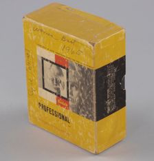 Film box from the studio of H.C. Anderson, ca. 1965. Creator: Kodak