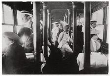 Film company on board Zeppelin LZ13 Hansa c1912-1914 (1933)