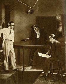 Filming "City of Play", 1928, (1935). Creator: Unknown
