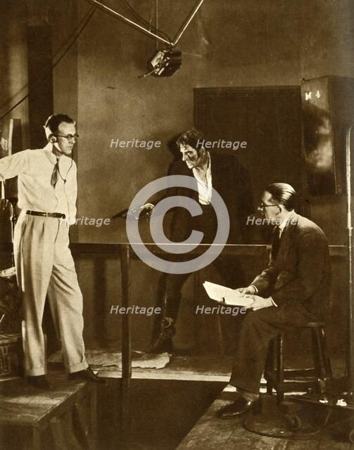 Filming "City of Play", 1928, (1935).  Creator: Unknown.