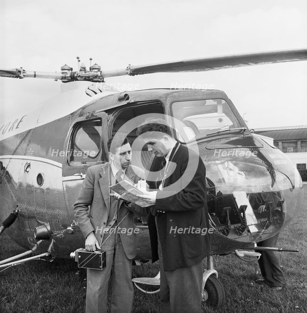 Filton Airfield, South Gloucestershire, 04/04/1957. Creator: John Laing plc.