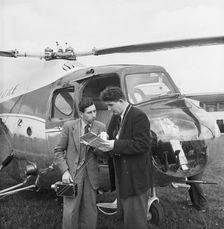Filton Airfield, South Gloucestershire, 04/04/1957. Creator: John Laing plc