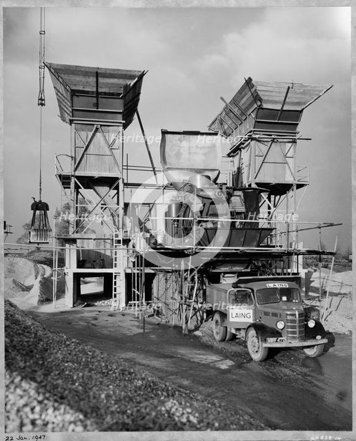 Filton Airfield, South Gloucestershire, 22/01/1947. Creator: John Laing plc.