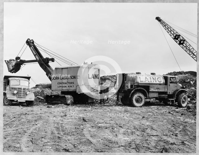 Filton Airfield, South Gloucestershire, 30/04/1950. Creator: John Laing plc.