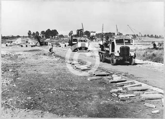 Filton Airfield, South Gloucestershire, 30/04/1950. Creator: John Laing plc.