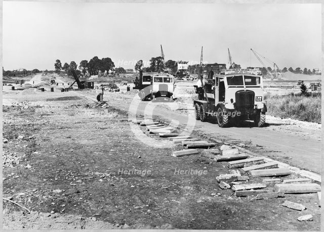 Filton Airfield, South Gloucestershire, 30/04/1950. Creator: John Laing plc.