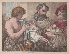 Filus Prodigus (The Prodigal Son), 1783-95., 1783-95. Creator: Thomas Rowlandson
