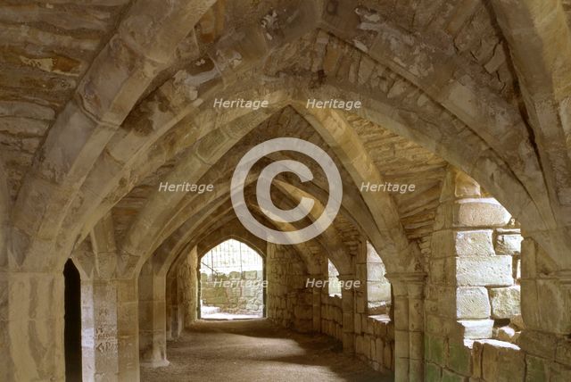 Finchale Priory, Durham, 1999. Artist: J Bailey