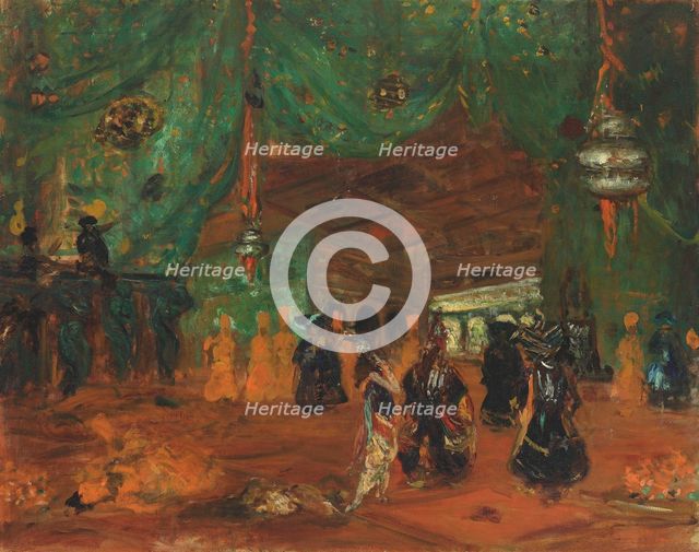 Final act of the ballet Sheherazade by N. Rimsky-Korsakov, c1910. Creator: Blanche, Jacques-Émile (1861-1942).
