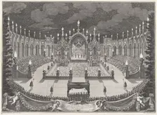 Final ballet of L'Euleo festeggiante nel ritorno d'Alessandro dall'India 1699. Creator: Johann Ulrich Kraus