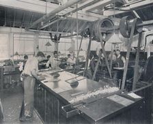 Final Operations in the Foundry. Trimming the Plates and Finishing 1917