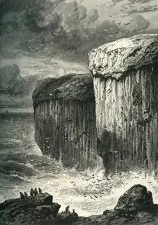 Fingal's Cave, Staffa c1870