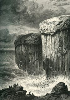 Fingal's Cave, Staffa c1870