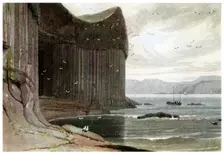 Fingal's Cave, Staffa, Outer Hebrides, Scotland. 1814 (1956)