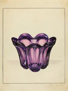Finger Bowl, 1935/1942. Creator: John Tarantino
