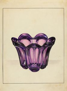 Finger Bowl, 1935/1942. Creator: John Tarantino
