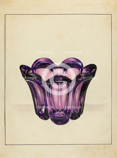 Finger Bowl, 1935/1942. Creator: John Tarantino.