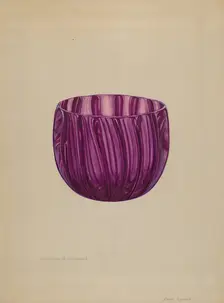 Finger Bowl, c. 1936. Creator: John Dana