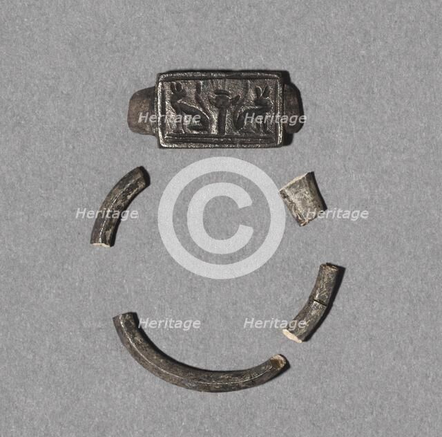 Finger Ring, 1069-715 BC. Creator: Unknown.