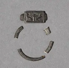 Finger Ring, 1069-715 BC. Creator: Unknown