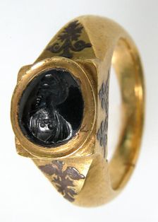 Finger Ring, Byzantine, 5th-6th century. Creator: Unknown