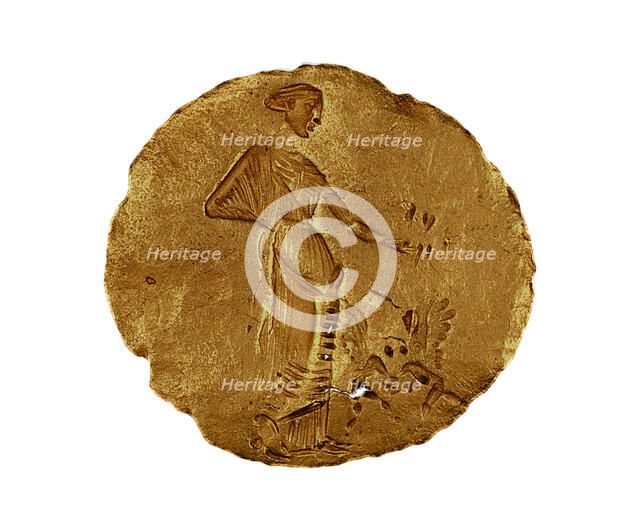 Finger Ring Depicting Aphrodite, late 4th century BCE. Creator: Unknown.