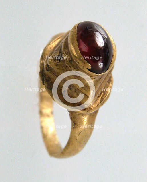 Finger Ring, Frankish, 7th century. Creator: Unknown.
