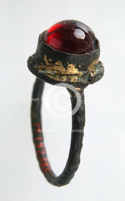 Finger Ring, Frankish, 7th century. Creator: Unknown.