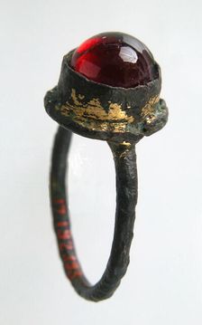 Finger Ring, Frankish, 7th century. Creator: Unknown