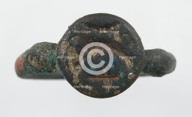 Finger Ring, Frankish, 7th century. Creator: Unknown.