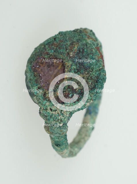 Finger Ring, Frankish, 7th century. Creator: Unknown.