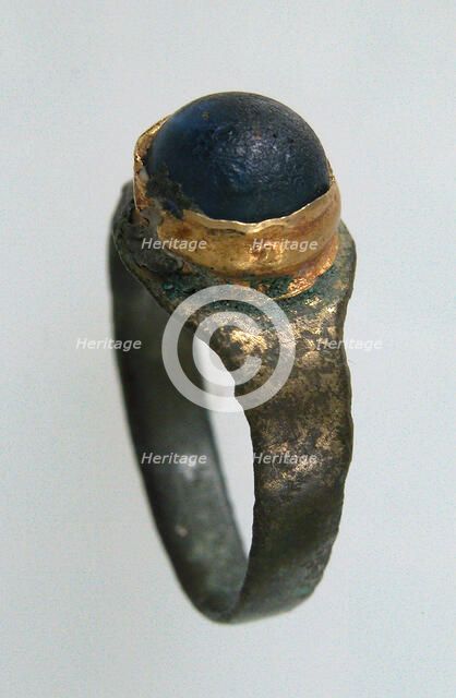 Finger Ring, Frankish, 7th century. Creator: Unknown.