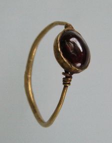 Finger Ring, Frankish, 7th century. Creator: Unknown
