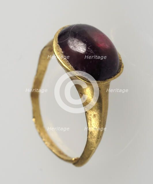 Finger Ring, Frankish, 7th century. Creator: Unknown.