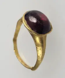 Finger Ring, Frankish, 7th century. Creator: Unknown