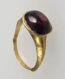 Finger Ring, Frankish, 7th century. Creator: Unknown