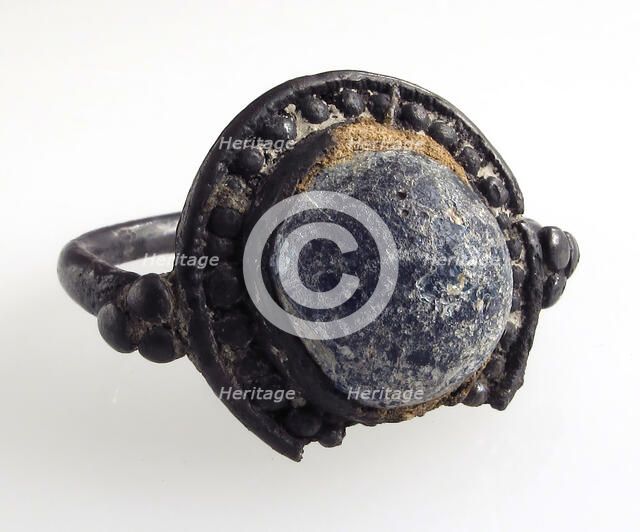 Finger Ring, Frankish, 7th century. Creator: Unknown.