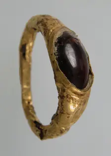 Finger Ring, Frankish, 7th century. Creator: Unknown