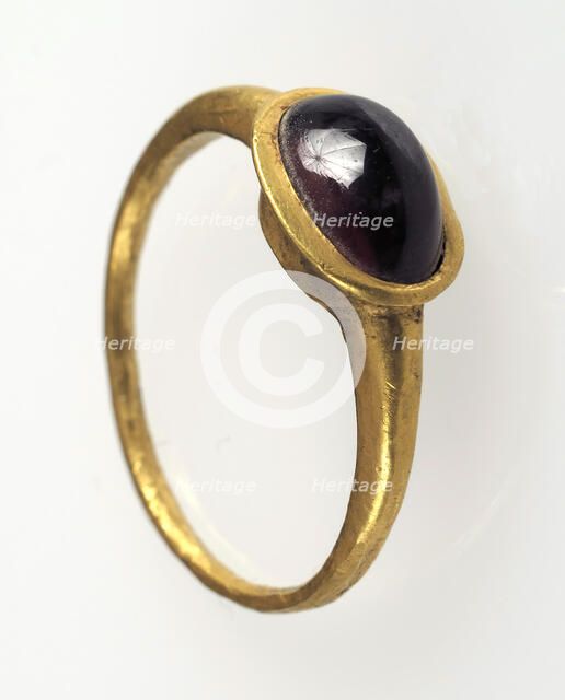 Finger Ring, Frankish, 7th century. Creator: Unknown.