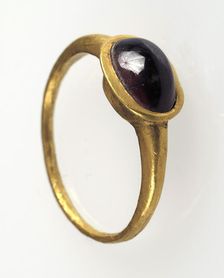 Finger Ring, Frankish, 7th century. Creator: Unknown