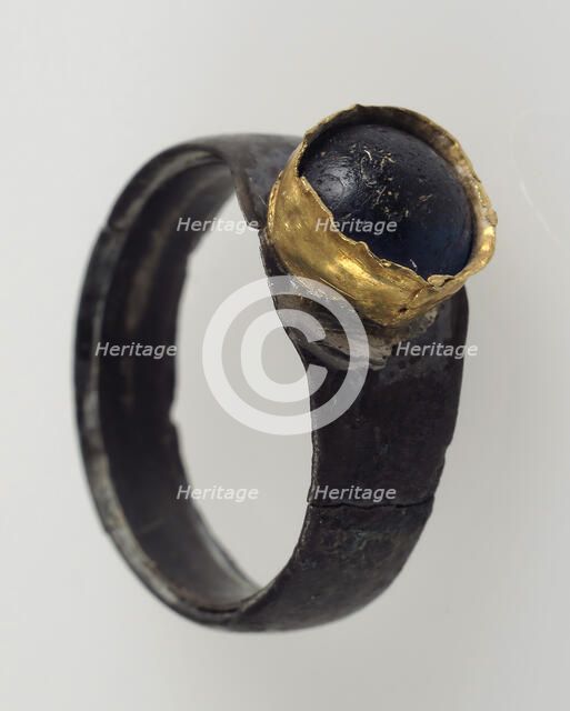 Finger Ring, Frankish, 7th century. Creator: Unknown.