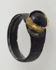 Finger Ring, Frankish, 7th century. Creator: Unknown