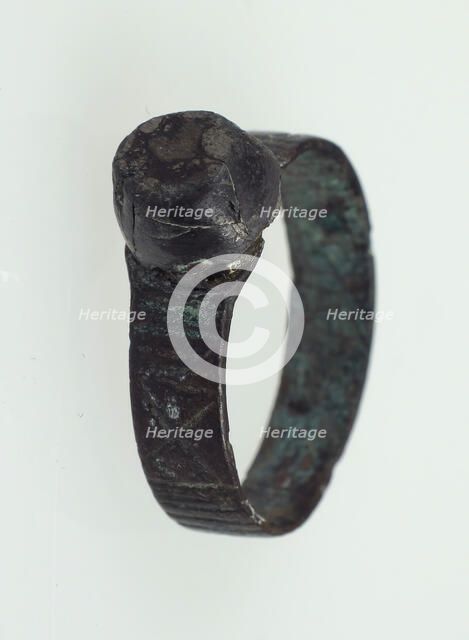 Finger Ring, Frankish, 7th century. Creator: Unknown.