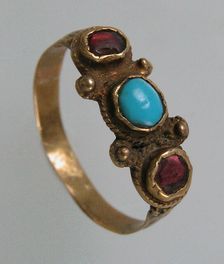 Finger Ring, Frankish, 7th century. Creator: Unknown