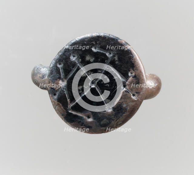 Finger Ring, Frankish, 7th century. Creator: Unknown.