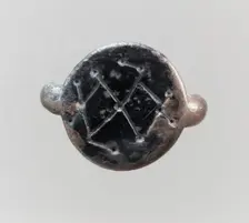 Finger Ring, Frankish, 7th century. Creator: Unknown