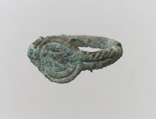 Finger Ring, Frankish, 7th century. Creator: Unknown
