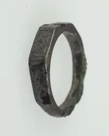 Finger Ring, Frankish (?), 7th century. Creator: Unknown