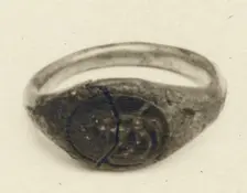 Finger Ring, Frankish, 500-700. Creator: Unknown
