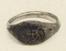 Finger Ring, Frankish, 500-700. Creator: Unknown